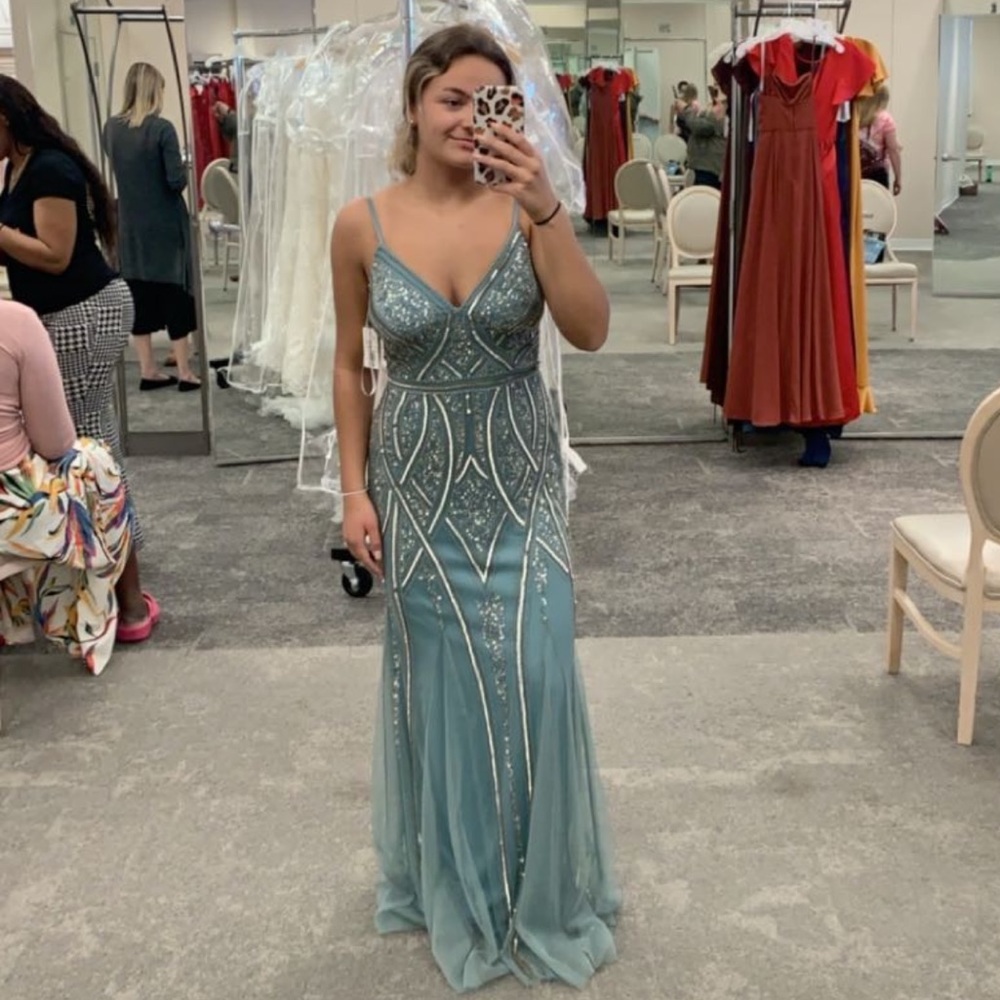 Prom dress from David’s Bridal